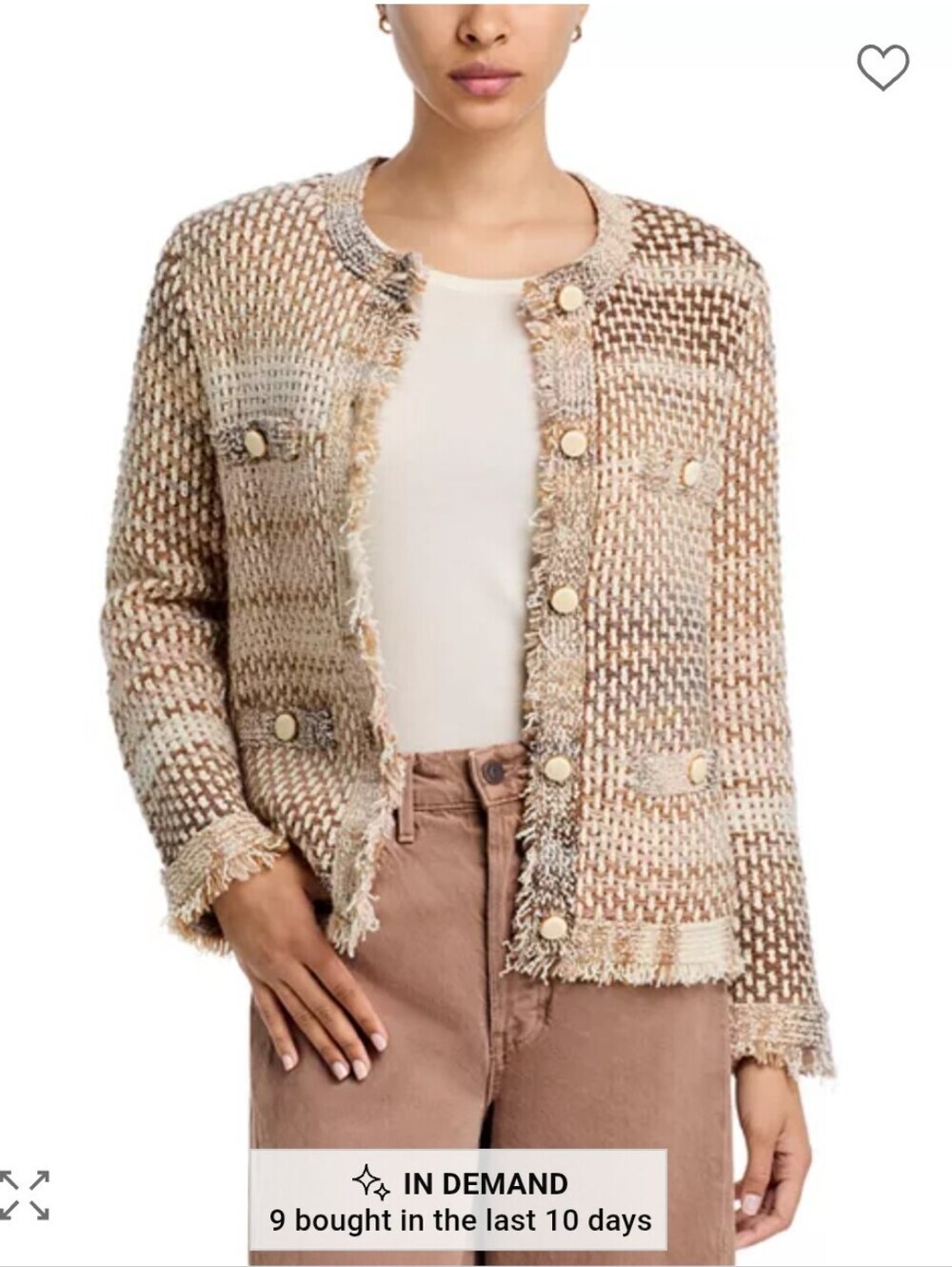 NWT Veronica Beard Sariyah Knit Jacket Sz XL - Picture 8 of 8